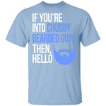 Chubby Bearded Guys T-Shirt CustomCat