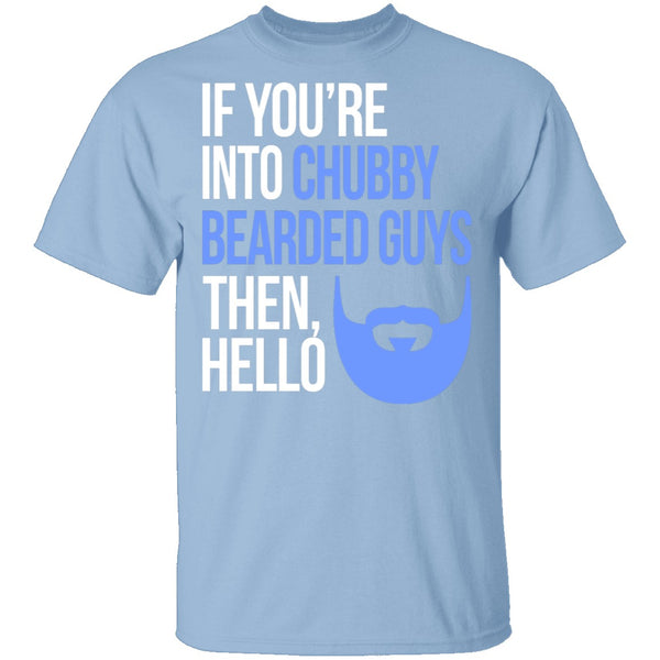 Chubby Bearded Guys T-Shirt CustomCat