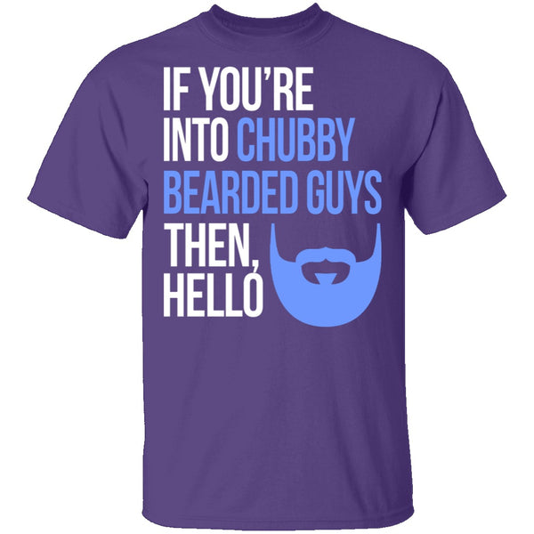 Chubby Bearded Guys T-Shirt CustomCat