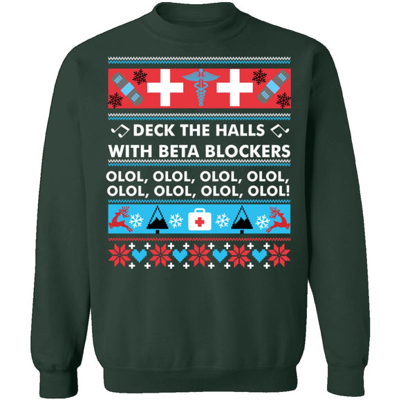 Clinic Ugly Christmas Sweater CustomCat