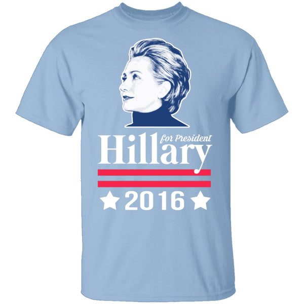 Clinton For President 2016 T-Shirt CustomCat