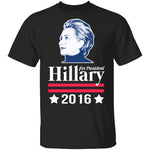 Clinton For President 2016 T-Shirt CustomCat
