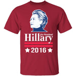 Clinton For President 2016 T-Shirt CustomCat