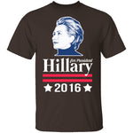 Clinton For President 2016 T-Shirt CustomCat