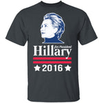 Clinton For President 2016 T-Shirt CustomCat