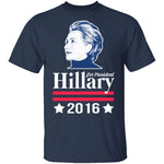 Clinton For President 2016 T-Shirt CustomCat