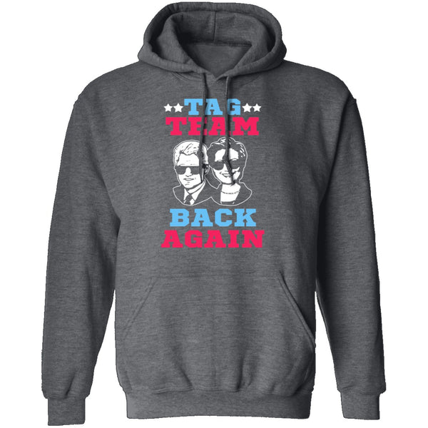 Clinton Tag Team Back Again T-Shirt CustomCat