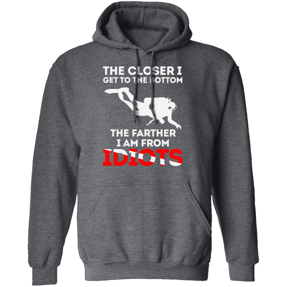 Closer To The Bottom T-Shirt CustomCat