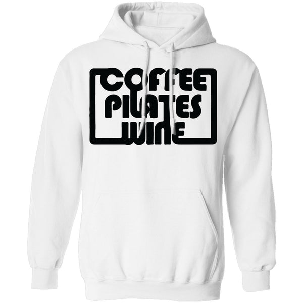 Coffee Pilates Wine T-Shirt CustomCat