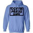 Coffee Pilates Wine T-Shirt CustomCat