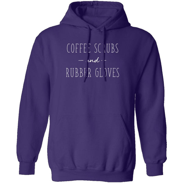 Coffee Scrubs And Rubber Gloves T-Shirt CustomCat