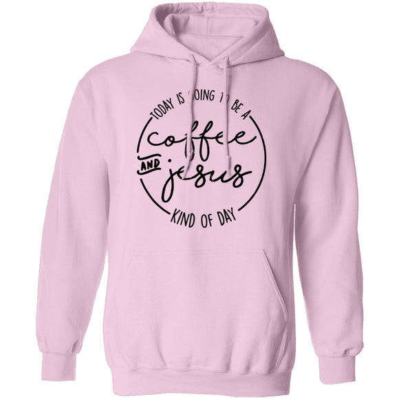 Coffee and Jesus Kind of Day T-Shirt CustomCat