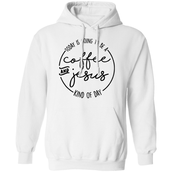 Coffee and Jesus Kind of Day T-Shirt CustomCat