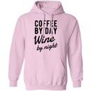 Coffee by Day Wine by Night T-Shirt CustomCat