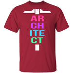 Colored Architect T-Shirt CustomCat