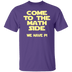 Come to the Math Side T-Shirt CustomCat