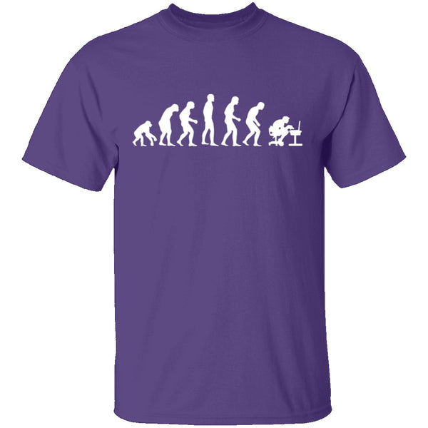 Computer Evolution T-Shirt CustomCat
