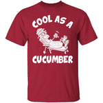 Cool As A Cucumber T-Shirt CustomCat