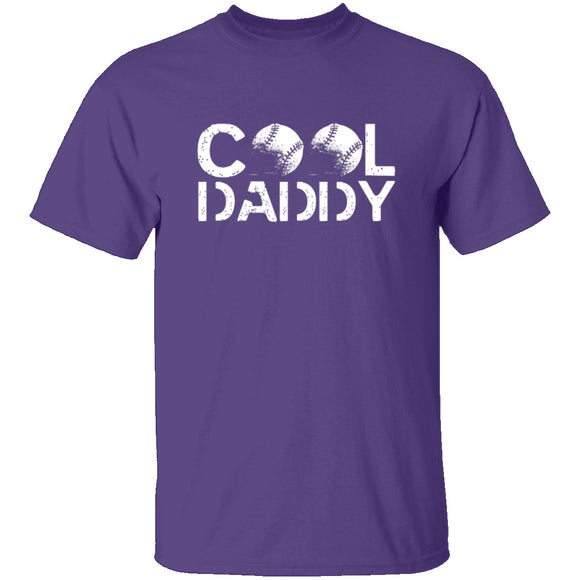 Cool Baseball Daddy T-Shirt CustomCat