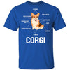 Corgi Anatomy T-Shirt CustomCat