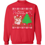 Corgi Ugly Christmas Sweater CustomCat