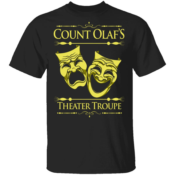 Count Olaf's Theater Troup T-Shirt CustomCat
