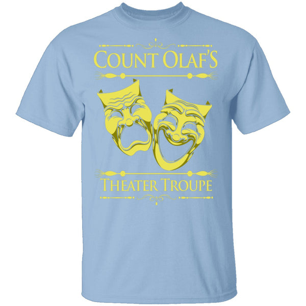 Count Olaf's Theater Troup T-Shirt CustomCat