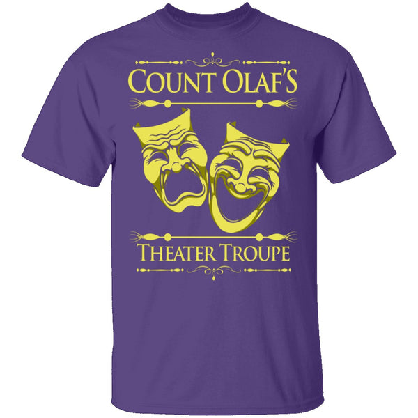 Count Olaf's Theater Troup T-Shirt CustomCat