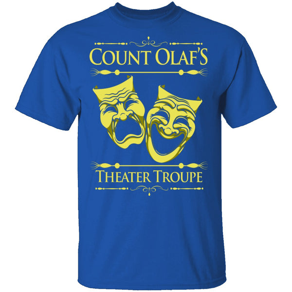Count Olaf's Theater Troup T-Shirt CustomCat