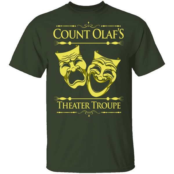 Count Olaf's Theater Troup T-Shirt CustomCat