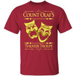 Count Olaf's Theater Troup T-Shirt CustomCat