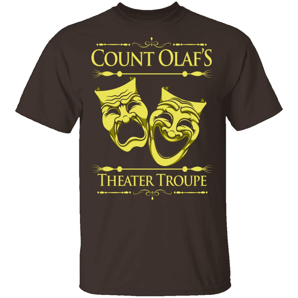 Count Olaf's Theater Troup T-Shirt CustomCat