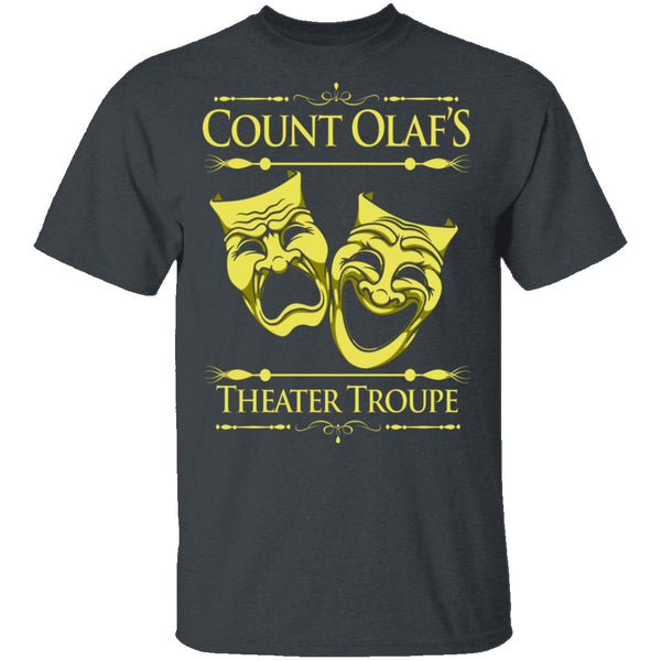 Count Olaf's Theater Troup T-Shirt CustomCat