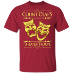 Count Olaf's Theater Troup T-Shirt CustomCat