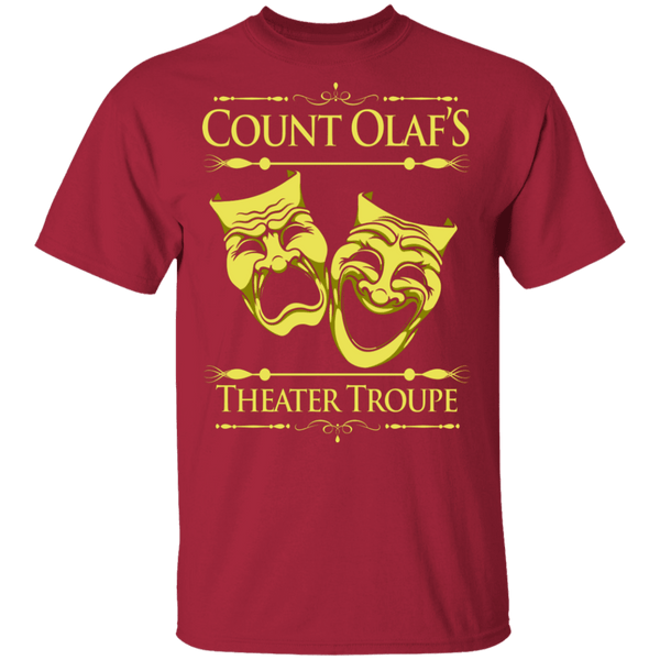 Count Olaf's Theater Troup T-Shirt CustomCat