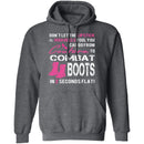 Couture to Combat Boots T-Shirt CustomCat