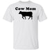 Cow Mom T-Shirt CustomCat