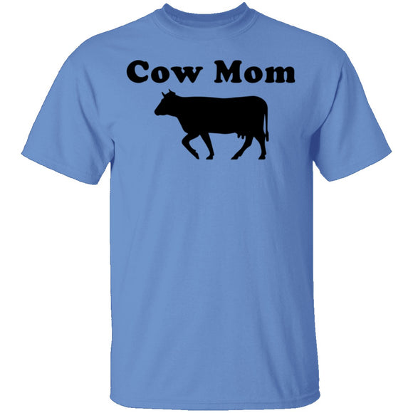 Cow Mom T-Shirt CustomCat
