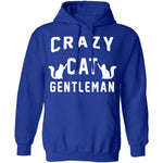 Crazy Cat Gentleman T-Shirt CustomCat