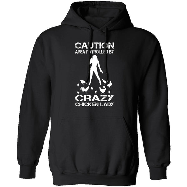 Crazy Chicken Lady T-Shirt CustomCat