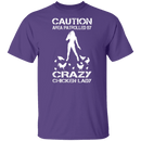 Crazy Chicken Lady T-Shirt CustomCat