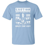 Crazy Cow Lady T-Shirt CustomCat