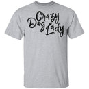 Crazy Dog Lady T-Shirt CustomCat