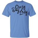 Crazy Dog Lady T-Shirt CustomCat