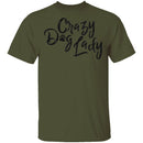 Crazy Dog Lady T-Shirt CustomCat
