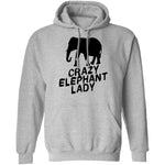 Crazy Elephant Lady T-Shirt CustomCat