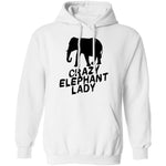 Crazy Elephant Lady T-Shirt CustomCat