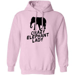Crazy Elephant Lady T-Shirt CustomCat