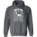 Crazy Goat Lady T-Shirt CustomCat