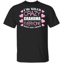 Crazy Grandma T-Shirt CustomCat